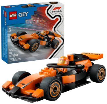 Конструктор LEGO Пилот с болидом McLaren, деталей 86 шт