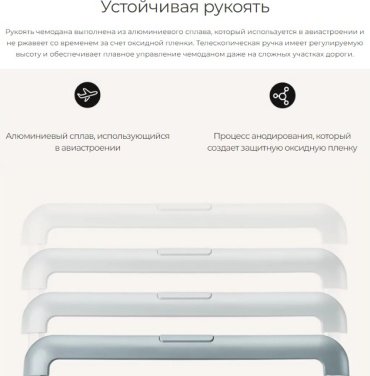 Чемодан NinetyGo NULIFE Luggage 231435 поликарбонат 39 серый купить,0