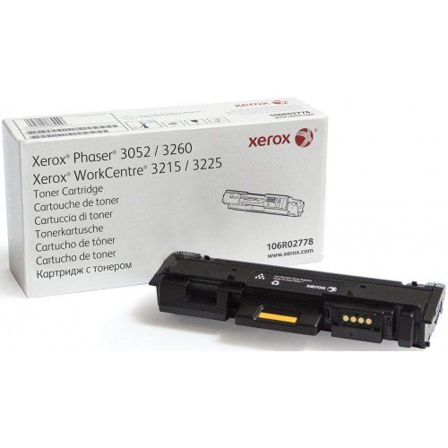 Тонер-картридж Xerox 106R02778 черный