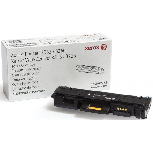Тонер-картридж Xerox 106R02778 черный