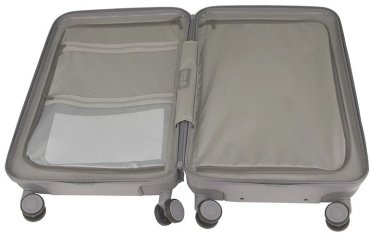 Чемодан NinetyGo NULIFE Luggage 231435 поликарбонат 39 серый купить,0