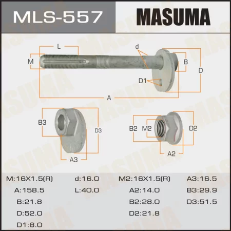 Болт развальный Masuma MLS-557 Toyota 48190-60040 48198-60020 90178-16007 купить,NaN