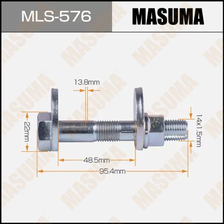 Болт развальный Masuma MLS-576 Toyota 48409-48020 48198-48010 90179-14069 90119-A0015 купить,NaN