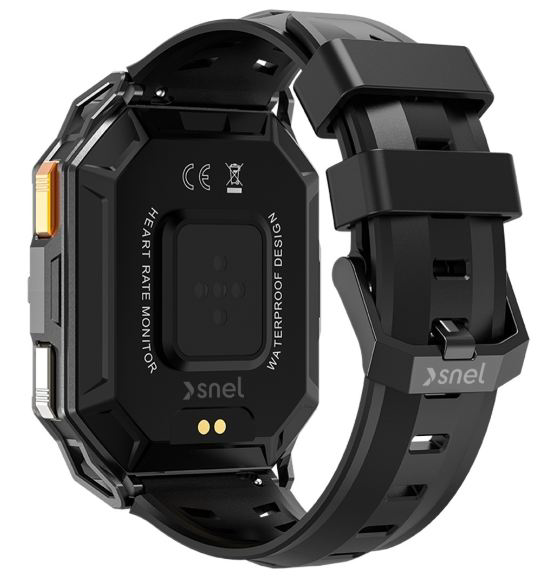 SNEL Watch EDGE 50 мм черный-черный