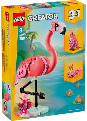 Конструктор LEGO Розовый фламинго , деталей 288 шт купить,NaN