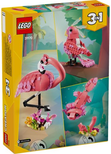 Конструктор LEGO Розовый фламинго , деталей 288 шт купить,NaN