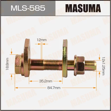 Болт развальный Masuma MLS-585 48190-32010 48198-32040 90179-12127 купить,NaN