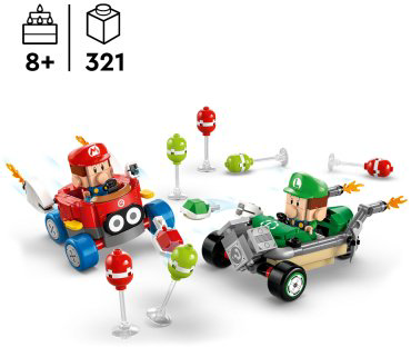Конструктор LEGO Малыш Марио против малыша Луиджи, деталей 321 шт купить,NaN