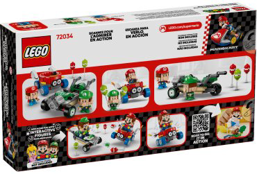 Конструктор LEGO Малыш Марио против малыша Луиджи, деталей 321 шт купить,NaN