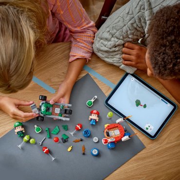 Конструктор LEGO Малыш Марио против малыша Луиджи, деталей 321 шт купить,NaN