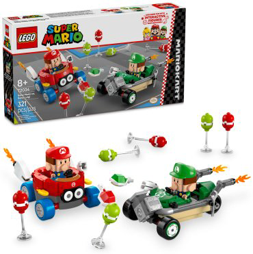 Конструктор LEGO Малыш Марио против малыша Луиджи, деталей 321 шт купить,NaN