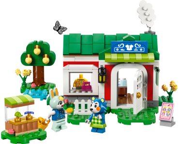 Конструктор LEGO Animal Crossing Магазин одежды сестер Эбл, деталей 322 шт