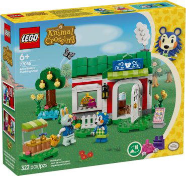Конструктор LEGO Animal Crossing Магазин одежды сестер Эбл, деталей 322 шт