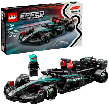 Конструктор LEGO Гоночный автомобиль Mercedes-AMG F1 W15, деталей 267 шт
