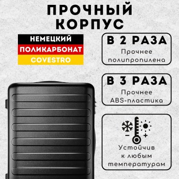 Чемодан Xiaomi 90 Points Seven Bar Suitcase поликарбонат 66 красный купить,0
