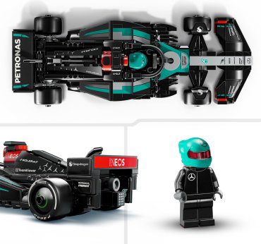 Конструктор LEGO Гоночный автомобиль Mercedes-AMG F1 W15, деталей 267 шт купить,21003