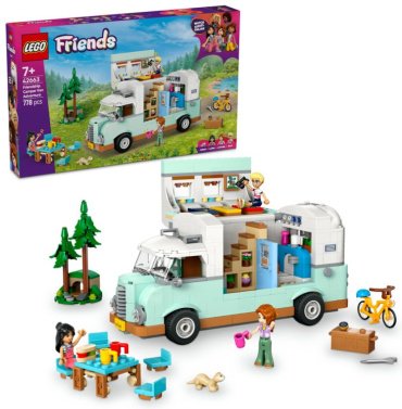 Конструктор LEGO Приключение друзей в доме на колесах , деталей 778 шт