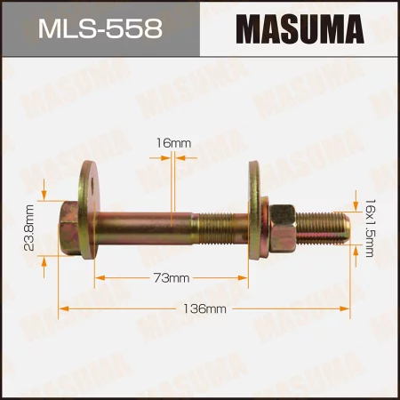 Болт развальный Masuma MLS-558 Toyota 48190-25010 48198-25010 90170-16023 купить,NaN