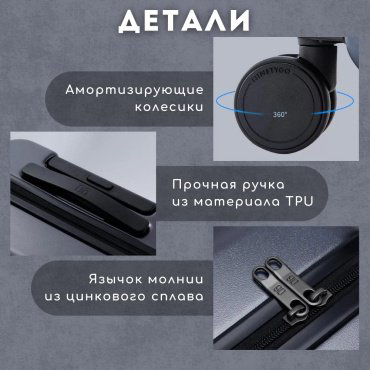 Чемодан Xiaomi 90 Points Seven Bar Suitcase поликарбонат 66 красный купить,NaN