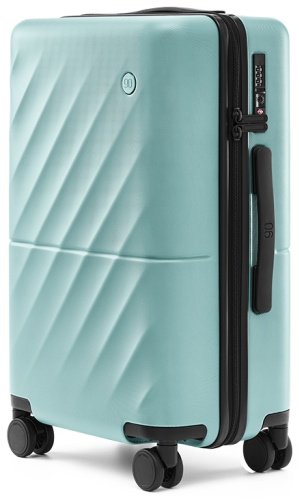 Чемодан NinetyGo RIPPLE LUGGAGE поликарбонат 35 мятный