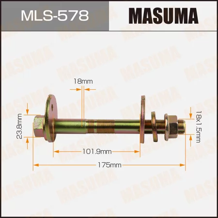 Болт развальный Masuma MLS-578 Toyota 48190-34010 90178-18003 48198-34010 купить,NaN