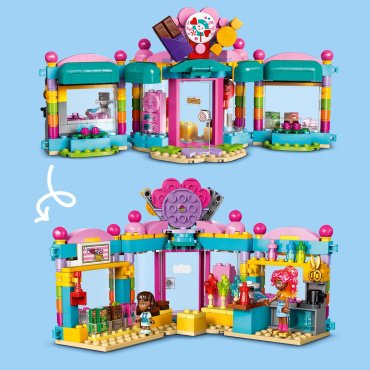 Конструктор LEGO Кондитерская Хартлейк Сити, деталей 376 шт купить,0