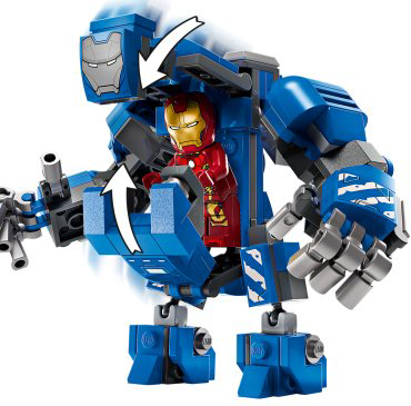 Конструктор LEGO Лаборатория Железного Человека: Зал Доспехов, деталей 384 шт купить,NaN
