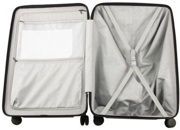 Чемодан NinetyGo Danube Max Luggage 220446 поликарбонат, полиэстер 100 черный купить,0