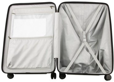 Чемодан NinetyGo Danube Max Luggage 220446 поликарбонат, полиэстер 100 черный купить,NaN