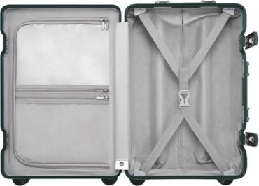 Чемодан NinetyGo NinetyGo All-round Guard Luggage 24 61 л, Space Silver, серый поликарбонат, алюминий 61 серебристый купить,0