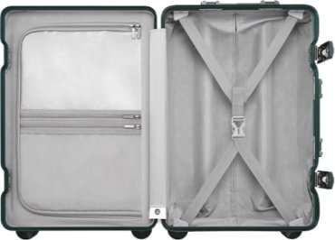 Чемодан NinetyGo NinetyGo All-round Guard Luggage 24 61 л, Space Silver, серый поликарбонат, алюминий 61 серебристый купить,NaN