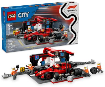 Конструктор LEGO Formula-1, деталей 322 шт