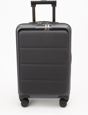 Чемодан NinetyGo Seine Luggage поликарбонат, полиэстер 38 черный купить,0