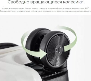 Чемодан Xiaomi NinetyGo Elbe Luggage поликарбонат 38 розовый купить,NaN