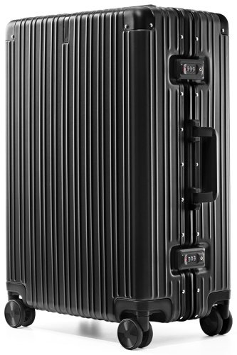 Чемодан NinetyGo NinetyGo All-round Guard Luggage поликарбонат, алюминий 61 черный купить,NaN