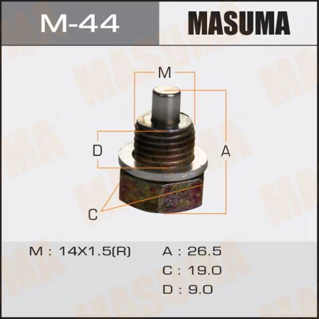 Болт маслосливной Masuma M14x1.5 M-44 купить,NaN