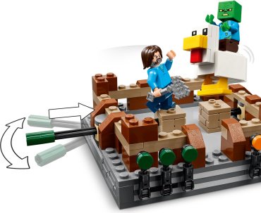 Конструктор LEGO Minecraft Лесной особняк, деталей 491 шт