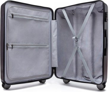Чемодан NinetyGo Danube Luggage 20'' New version 39 л. Grey поликарбонат 39 серый купить,NaN