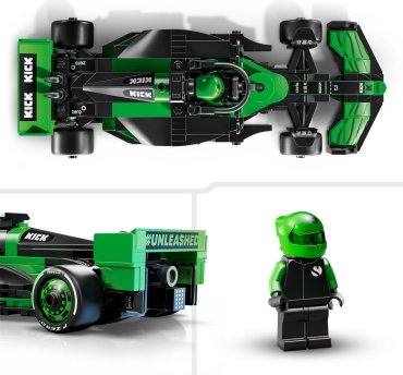 Конструктор LEGO Гоночный автомобиль KICK Sauber F1 Team C44, деталей 259 шт - ForteMarket Конструктор LEGO Гоночный автомобиль KICK Sauber F1 Team C44, деталей 259 шт купить,0