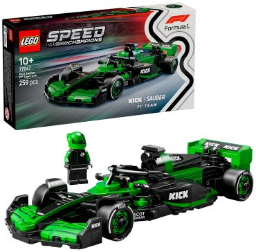 Конструктор LEGO Гоночный автомобиль KICK Sauber F1 Team C44, деталей 259 шт - ForteMarket Конструктор LEGO Гоночный автомобиль KICK Sauber F1 Team C44, деталей 259 шт купить,0