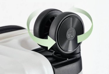 Чемодан Xiaomi NinetyGo Elbe Luggage 20 поликарбонат 38 черный купить,NaN