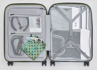 Чемодан Xiaomi NinetyGo Elbe Luggage 20 поликарбонат 38 черный купить,NaN