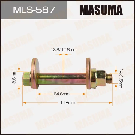 Болт развальный Masuma MLS-587 4013A097 4013A187 4113A053 купить,NaN