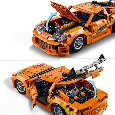 Конструктор LEGO Technic Форсаж Toyota Supra MK4, деталей 810 шт