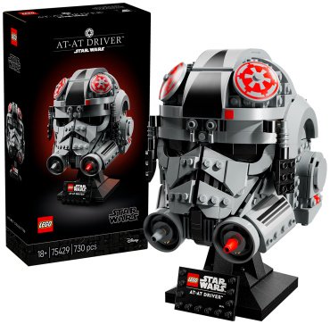 Конструктор LEGO Star Wars Шлем пилота AT-AT, деталей 730 шт купить,NaN