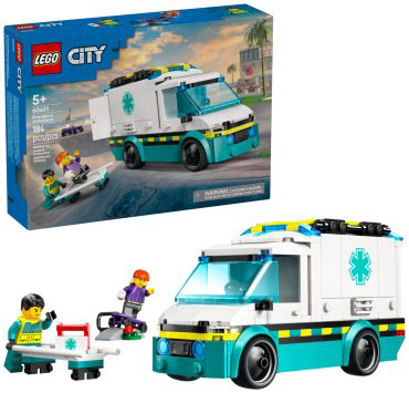 Конструктор LEGO Машина скорой помощи, деталей 184 шт купить,NaN