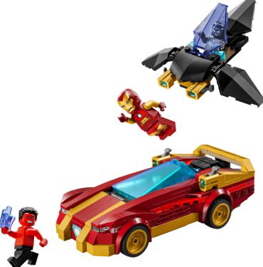 Конструктор LEGO Автомобиль Железного Человека и Черная Пантера против Красного Халка, деталей 295 шт купить,NaN