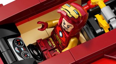 Конструктор LEGO Автомобиль Железного Человека и Черная Пантера против Красного Халка, деталей 295 шт - ForteMarket Конструктор LEGO Автомобиль Железного Человека и Черная Пантера против Красного Халка, деталей 295 шт купить,0