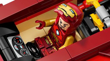 Конструктор LEGO Автомобиль Железного Человека и Черная Пантера против Красного Халка, деталей 295 шт купить,NaN