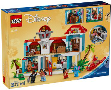 Конструктор LEGO Пляжный домик Лило и Стич, деталей 834 шт купить,NaN